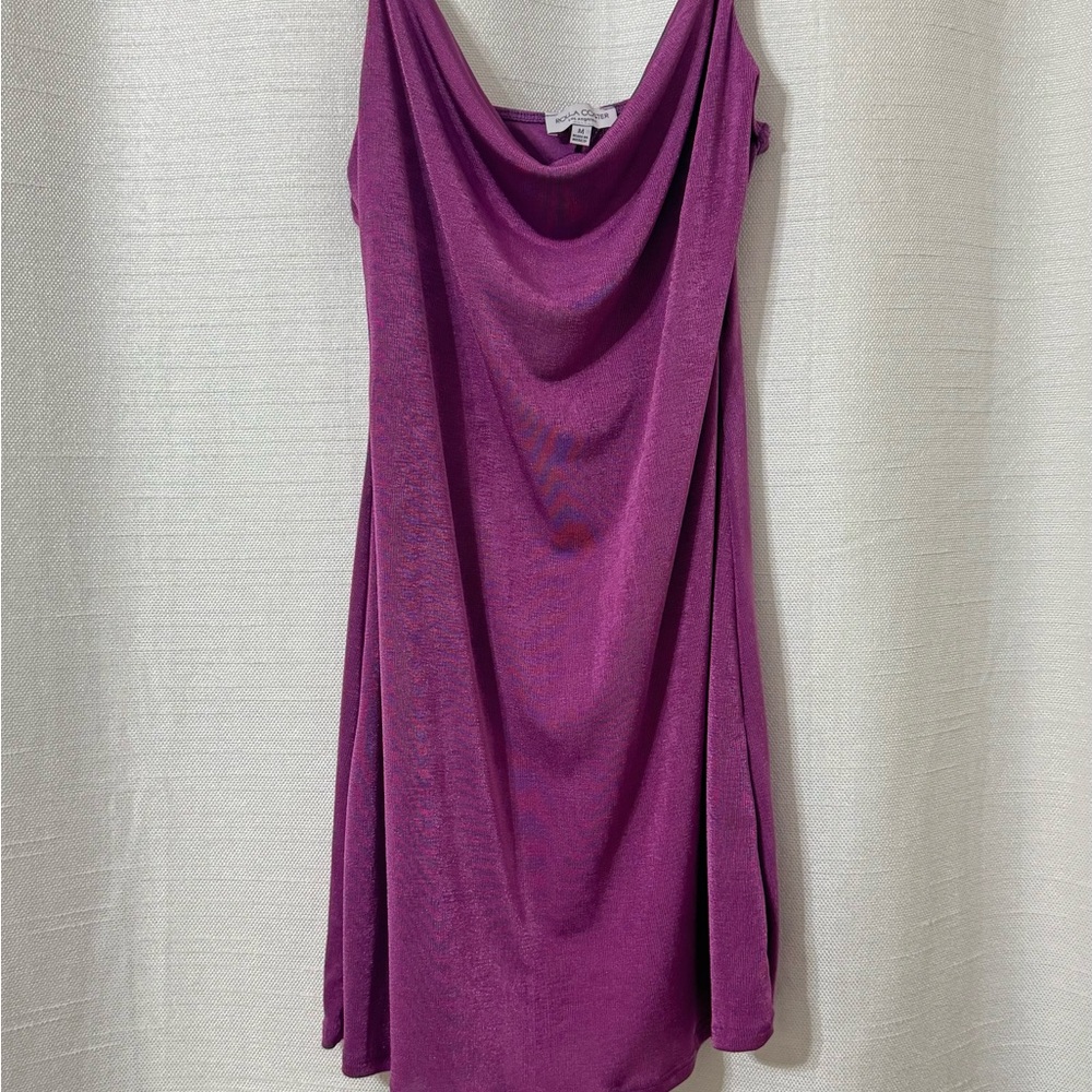 Purple Rolla Coster Mini Dress